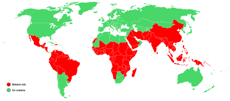 Creative Commons - http://commons.wikimedia.org/wiki/File:Malaria_map.PNG